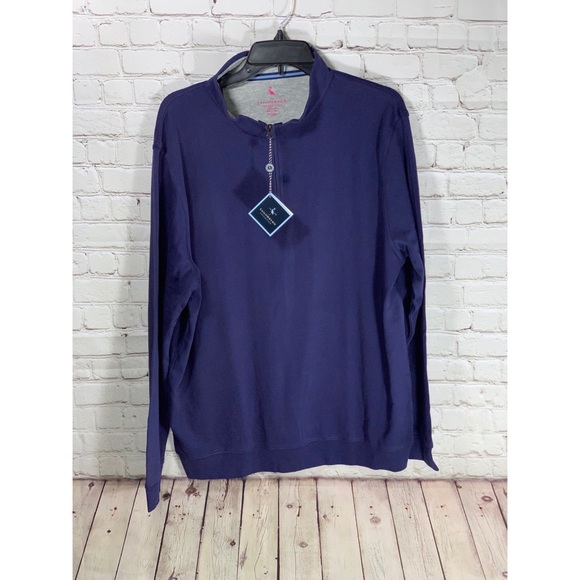 NWT Tailorbyrd Navy Pullover Longsleeve SZ XL - Picture 3 of 6